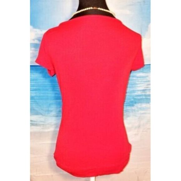 Set Lot of 3 Woman's TUNIC Tops ASSORTED SOLID COLORS T shirts size MEDIUMS - Picture 9 of 11